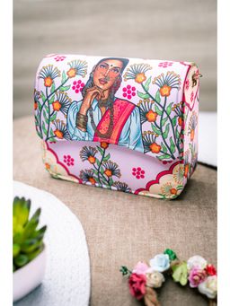 NR by Nidhi Rathi - Printed Casual Foldover Clutch Bag