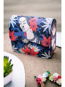 NR by Nidhi Rathi - Floral Printed Casual Foldover Clutch Bag