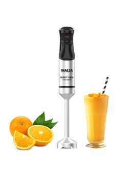 Inalsa - Robot INOX 1500 Nero Hand Blender 1500W