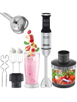 Inalsa - Robot Inox 1700 Mix N Blend Hand Blender Set