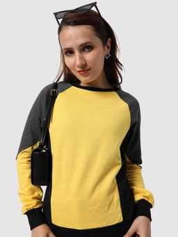 PINACOLADA - Womens Colour-Blocked Sweatshirt