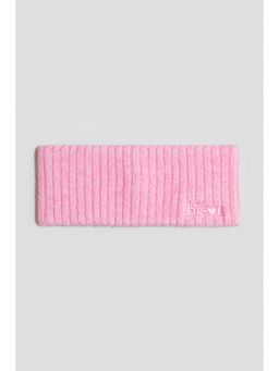 H&M - Girls Pink Embroidery-Detail Ribbed Headband