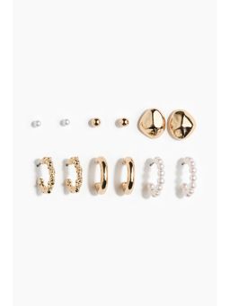 H&M - Women Gold 6 Pairs Earrings