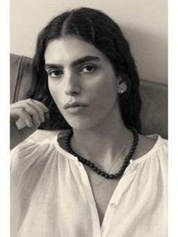 H&M - Women Brown Beaded Necklace