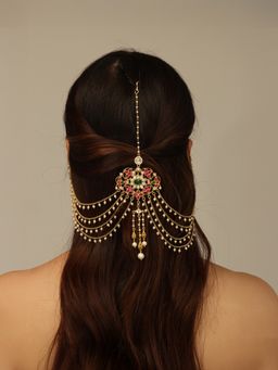 Joules By Radhika - Multi-Color Tanishvi Hair Chain