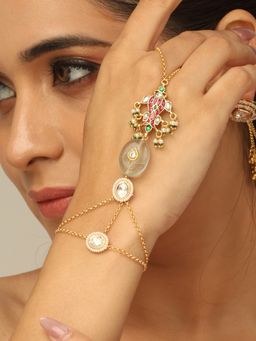 Joules By Radhika - Multi-Colour Reyana Haathphool
