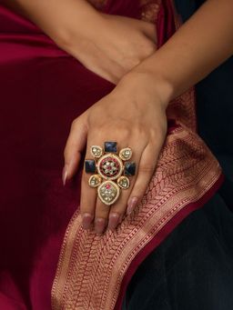 Joules By Radhika - Multi-Colour Navya Ring (13)