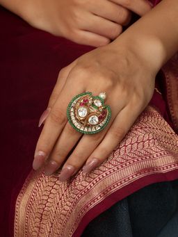 Joules By Radhika - Multi-Colour Saanvi Ring (13)