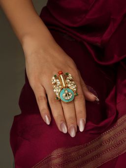 Joules By Radhika - Multi-Color Reyana Ring (15)