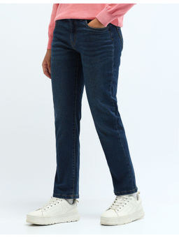 U.S. POLO ASSN. - High Rise Slim Fit Jeans Navy Blue