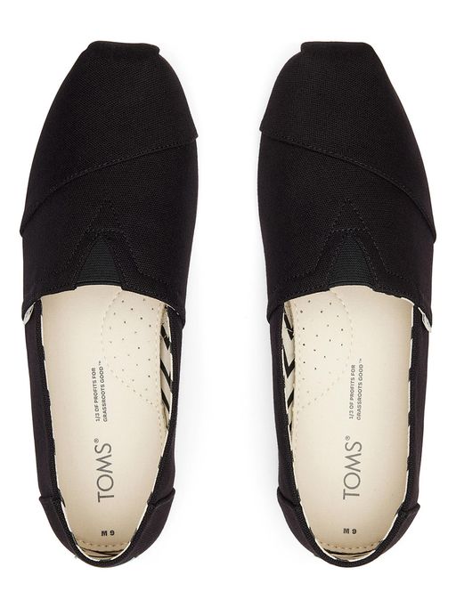 Toms Alpargata Toms Burlap Shoes TOMS Womens Classic Canvas Slip