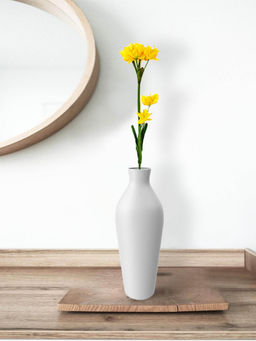 At Home by Nilkamal - Lily Artificial Flower Stick Yellow