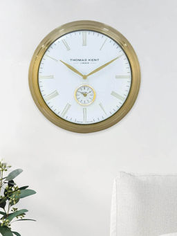 At Home by Nilkamal - Attic Analog Wall Clock White