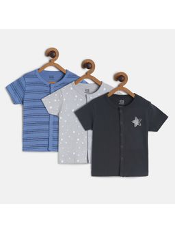 MINI KLUB - Baby Boys Multi Front Open Vest (Set of 3)