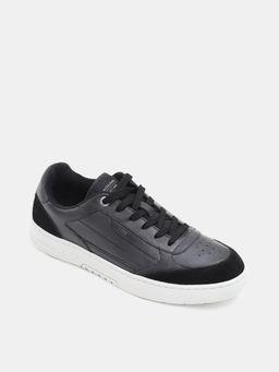Jack & Jones - Men Solid Black Sneakers