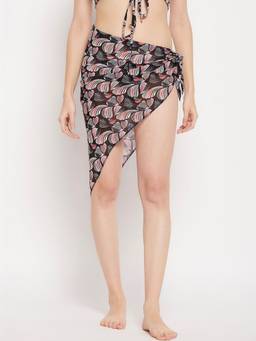 G Heist - Multi-Color Polyester Printed Sarong (Pack of 2)