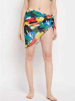 G Heist - Multi-Color Polyester Printed Sarong (Pack of 2)
