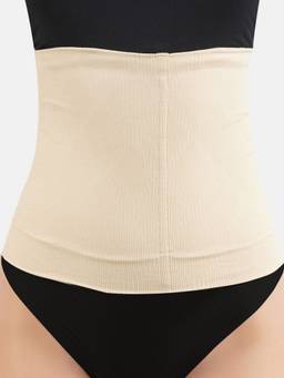 G Heist - Women Beige Solid Seamless Tummy & Waist Cinchers
