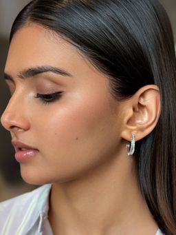 Tora - Glow Getter: 92.5 Silver Hoops For Women