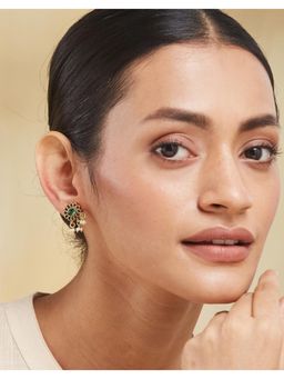 Fabindia - Metal Dangler Earrings-Multi-Color
