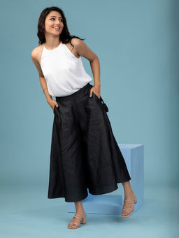 Elleven - Black Flared Culottes