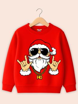 Kuchipoo - Boys Regular Fit Winterwear Sweatshirt