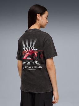 Puma - Scuderia Ferrari Kids' Car Graphic T-shirt - Black