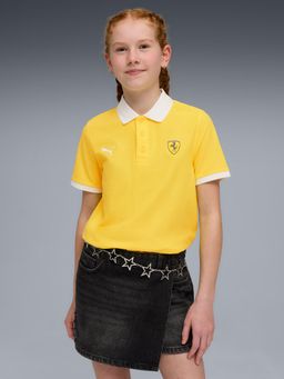 Puma - Scuderia Ferrari Youth Shield Logo Polo T-shirt