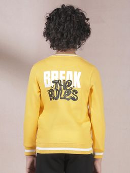 CRIMSOUNE CLUB - Boy's Yellow Sweatshirt