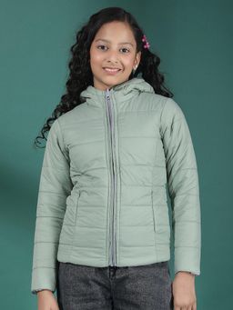 CRIMSOUNE CLUB - Girl's Purple Hooded Reversible Jacket