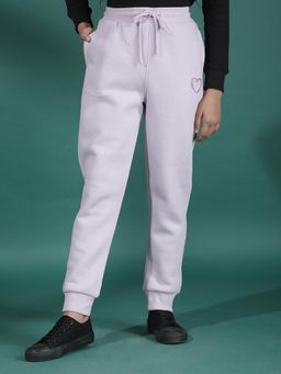 CRIMSOUNE CLUB - Girl's Purple Joggers