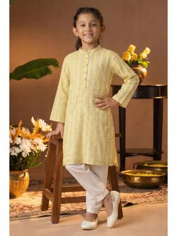 Maaesa - Printed Cotton Kurta and Pyjama For Girls