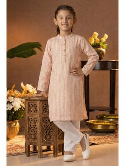 Maaesa - Printed Cotton Kurta and Pyjama For Girls
