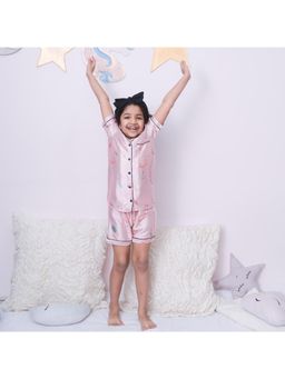 Fairies Forever - Flamingos Night Shirt With Shorts