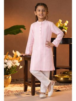 Maaesa - Printed Cotton Kurta and Pyjama For Girls