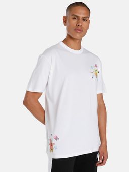 Puma - X Spongebob Graphic Mens White T-shirt