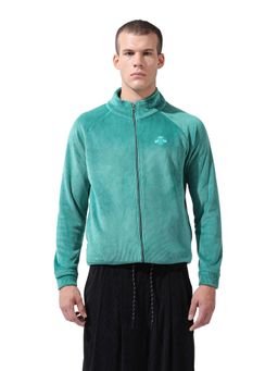 The Indian Garage Co - Green Textured Regular Fit Jacket