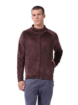 The Indian Garage Co - Brown Textured Regular Fit Jacket