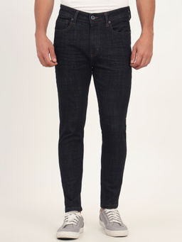 JadeBlue - Raw Blue Slim Fit Cotton Stretch Comfortable Denim Modern Fit Jeans