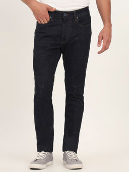 JadeBlue - Raw Blue Slim Fit Cotton Stretch Comfortable Denim Modern Fit Jeans