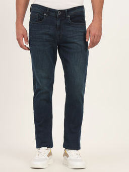 JadeBlue - Petrol Blue Straight Fit Cotton Stretch Comfortable Denim Classic Fit Jeans