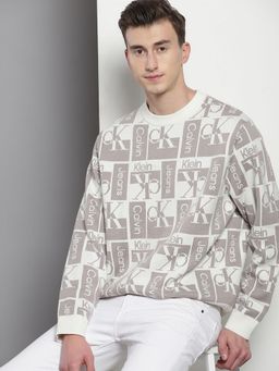 Calvin Klein - Men Beige Color Sweater