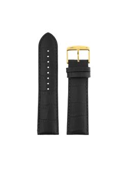 Titan - 24 mm Black Genuine Leather Strap for Men NF1610175024G/P