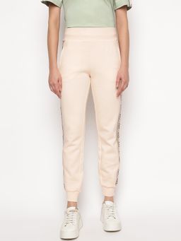 Guess - Beige Solid Britney Joggers