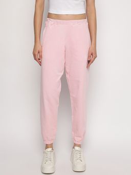 Guess - Pink Embroidered Zoey Joggers
