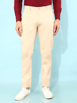 CRIMSOUNE CLUB - Mens Beige Trousers