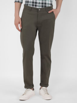 CRIMSOUNE CLUB - Mens Olive Trousers