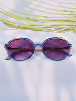 DukieKooky - Unisex Kids Stylish and Sturdy Round Sunglasses