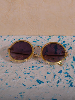 DukieKooky - Unisex Kids Stylish and Sturdy Round Sunglasses