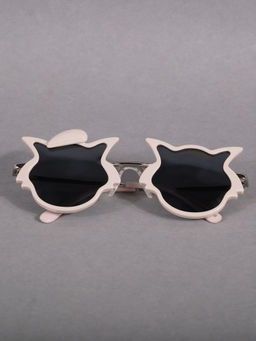 DukieKooky - Kids Unisex Butterfly Shape Grey Sunglasses with Polarized Lens